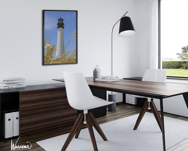 Key Biscayne Light House - Fine Art Print