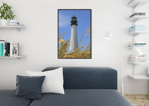 Key Biscayne Light House - Fine Art Print