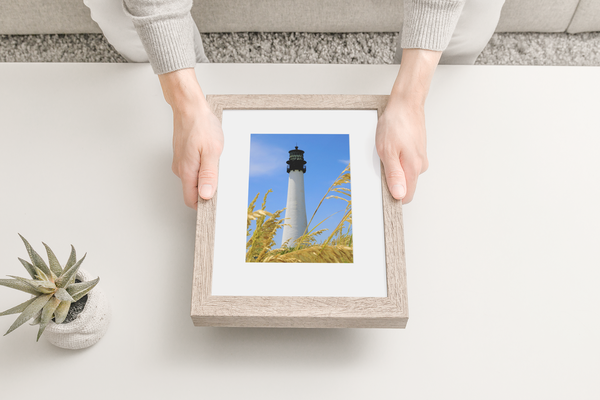Key Biscayne Light House - Fine Art Print