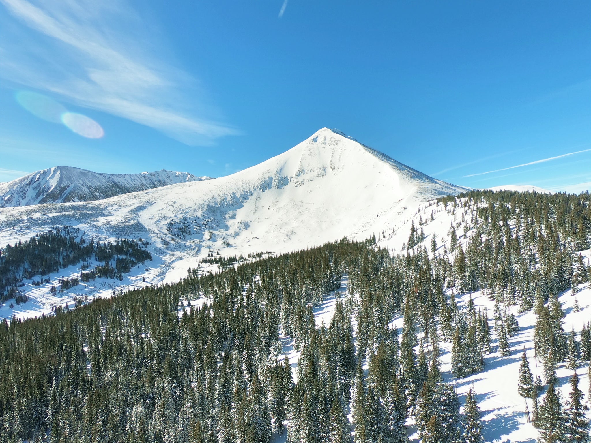 Snow Mountain - Fine Art Print