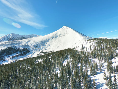 Snow Mountain - Fine Art Print