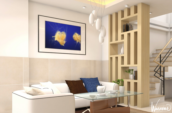 Jelly Fish Y1 - Fine Art Print