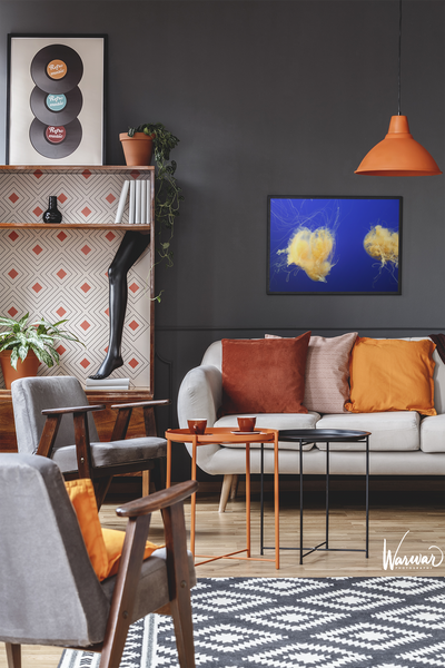 Jelly Fish Y1 - Fine Art Print