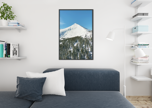 Snow Mountain - Fine Art Print