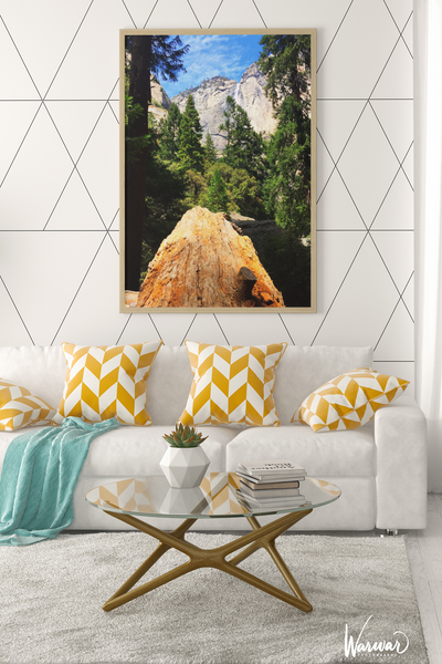 Yosemite Fallen Tree - Fine Art Print