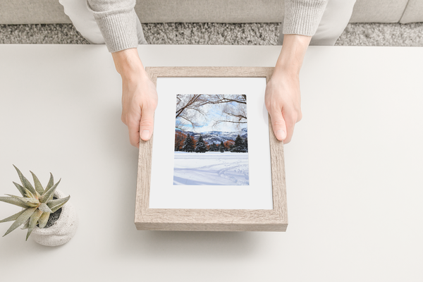 Snow Yard - Fine Art Print